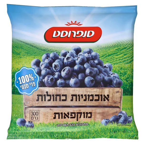 סנפרוסט | 300 גרם אוכמניות כחולות מוקפאות