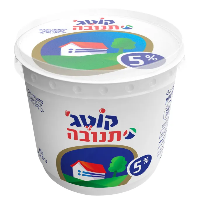 תנובה | 250 גרם קוטג' 5%