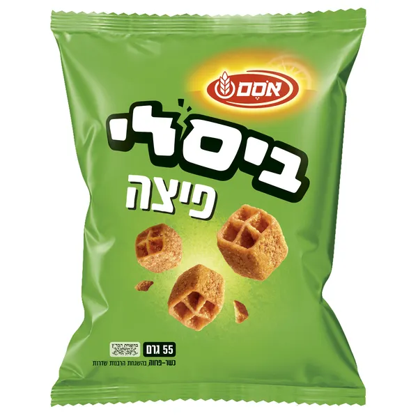 אסם | 55 גרם ביסלי בטעם פיצה