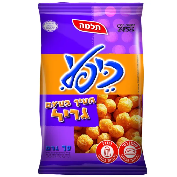 תלמה | 70 גרם כיפלי בטעם גריל