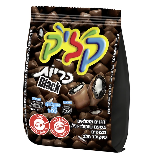 קליק | 65 גרם כריות דגנים בלאק