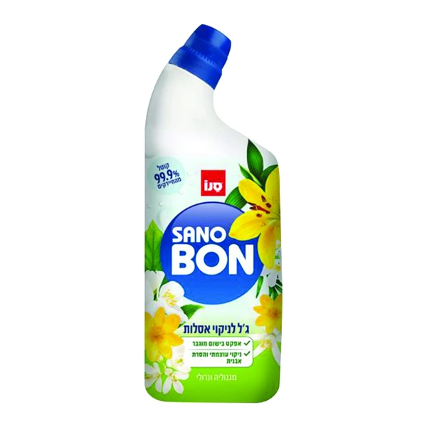 סנו | 750 מ''ל סנובון ג'ל לניקוי אסלות מגנוליה