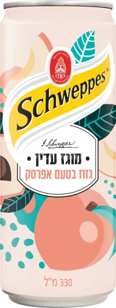 שוופס | 330 מ''ל עדין אפרסק