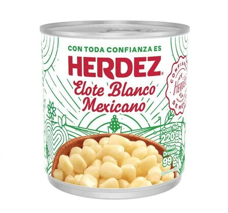 HERDEZ | גרם 220 Elote Blanco Mexicano גרעיני תירס לבן