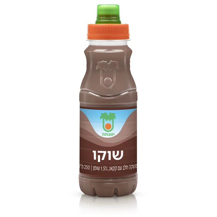 יטבתה | 250 מ''ל שוקו משקה חלב עם קקאו