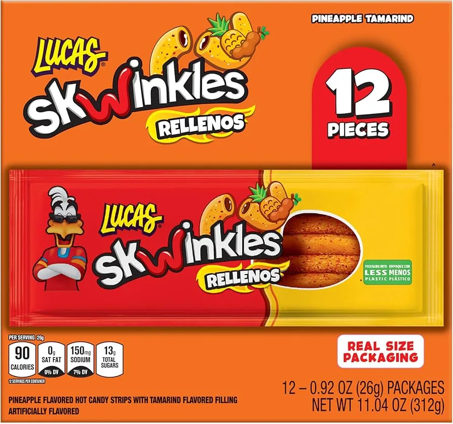 SKWINKLES | גרם 312 ממתק ממולאים אננס ותמרינדי