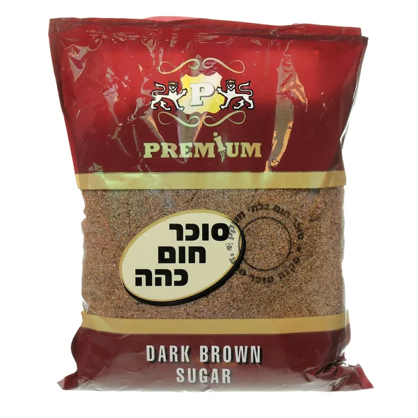 פרימיום | 1 קג סוכר חום כהה