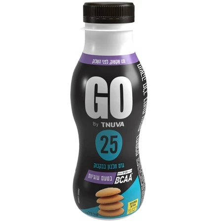 תנובה | 340 מל GO גו משקה חלב בטעם עוגיות