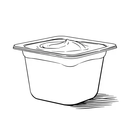 שמנת חמוצה, לבן ואשל