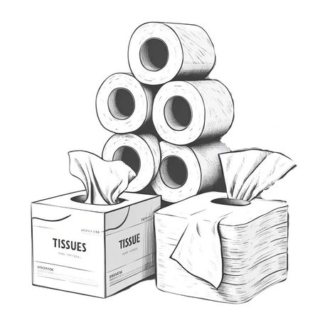 נייר טואלט וטישו
