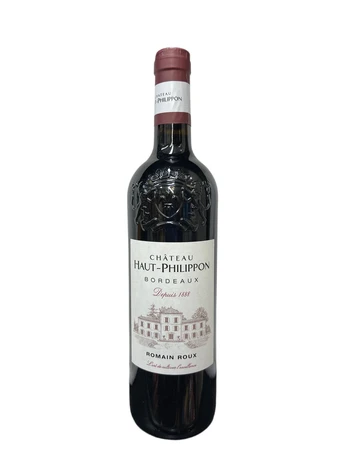 ROMAIN ROUX | מ''ל 750 HAUT-PHILIPPON CHATEAU שאטו בורדו יין אדום יבש 2023