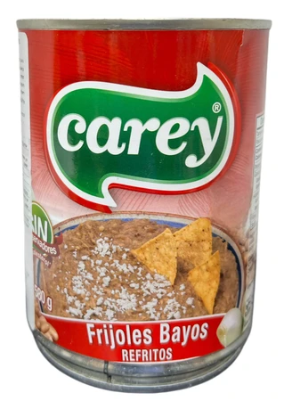 carey | גרם 580 Frijoles Bayos REFRITOS מחית שעועית מנומרת