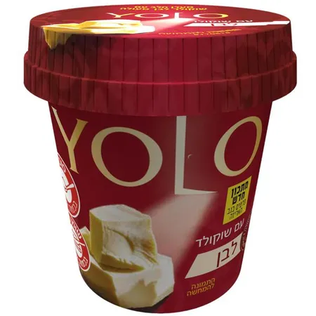 יולו | 123 גרם מעדן יולו עם שוקולד לבן