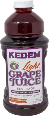KEDEM | ליטר 1.89  מיץ ענבים 100% טהור כשר קונקורד לייט