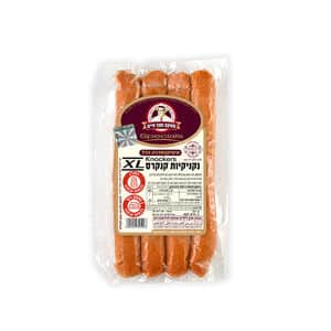 מטעם חפץ חיים | 400 גרם נקניקיות קנקרס עגל Knockers XL