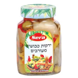 ויליפוד | 700 גרם ירקות כבושים מעורבים SERA