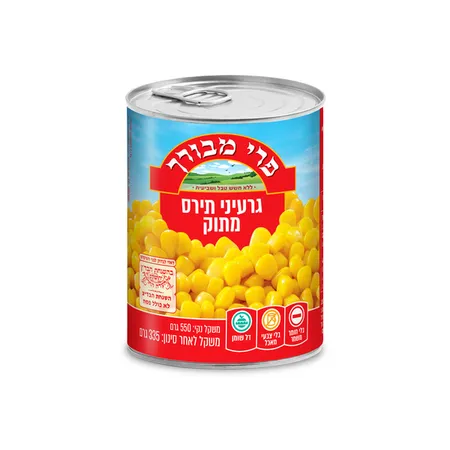 פרי מבורך | 335 גרם גרעיני תירס מתוק