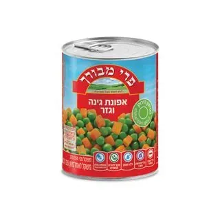 פרי מבורך | 335 גרם אפונה וגזר