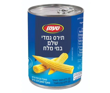 טעמן | 410 גרם תירס גמדי