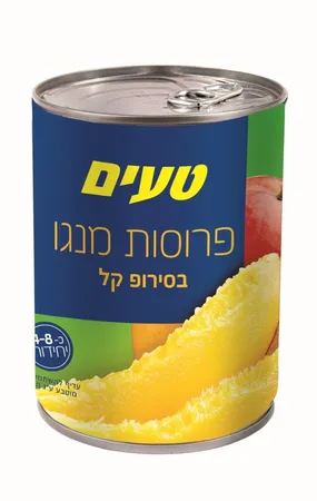 טעמן | 250 גרם מנגו בסירופ קל