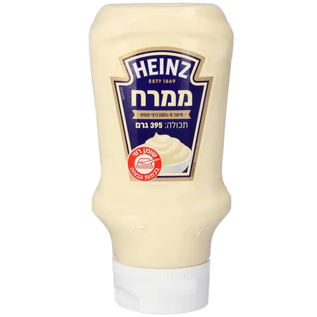 היינץ | 395 גרם ממרח לחיץ