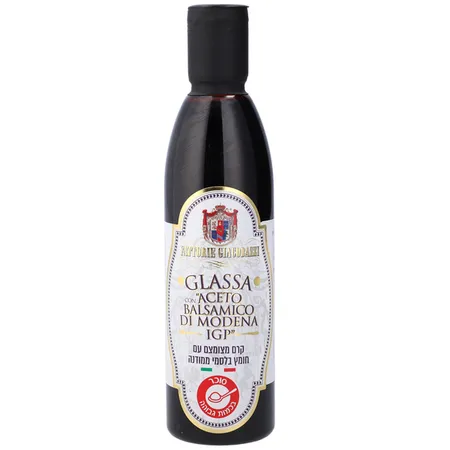 פאטוריה ג'אקובאצ'י | 250 מ''ל קרם מצומצם עם חומץ בלסמי ממודנה