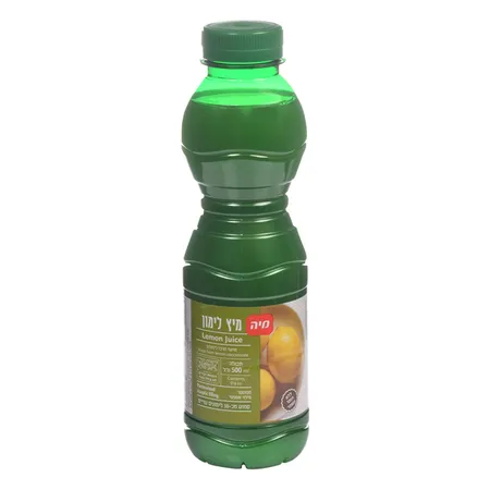מיה | 500 מ''ל מיץ לימון סחוט