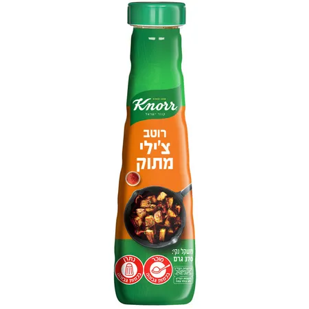 קנור | 370 גרם רוטב צ'ילי מתוק