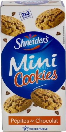 שניידרס | 60 גרם שוקולד צ'יפס מיני
