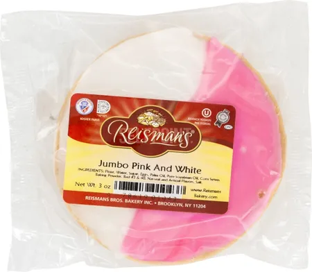 רייסמנס | 380 גרם עוגיה ורוד לבן