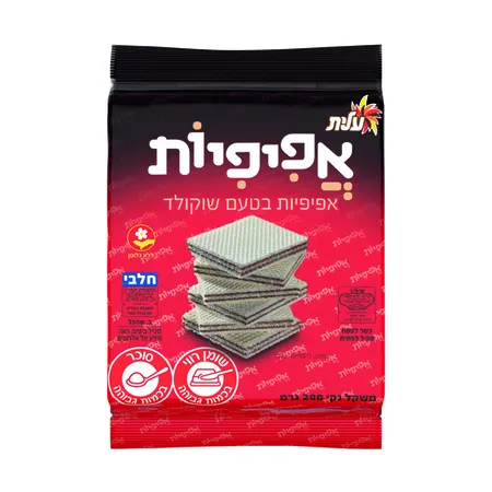 עלית | 200 גרם אפיפיות וופל בטעם שוקולד ללא גלוטן