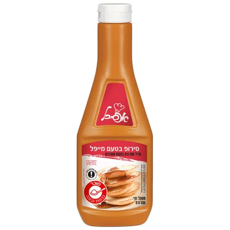 אפיכל | 580 גרם סירופ בטעם מייפל