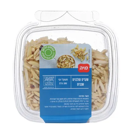 מיה | 200 גרם שקדים מולבנים שבבים
