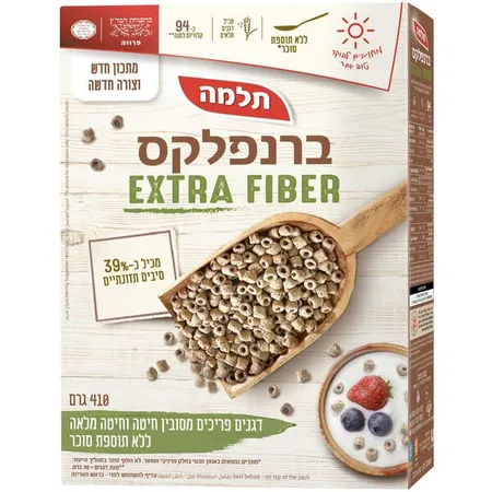 תלמה | 410 גרם ברנפלקס אקסטרה פייבר
