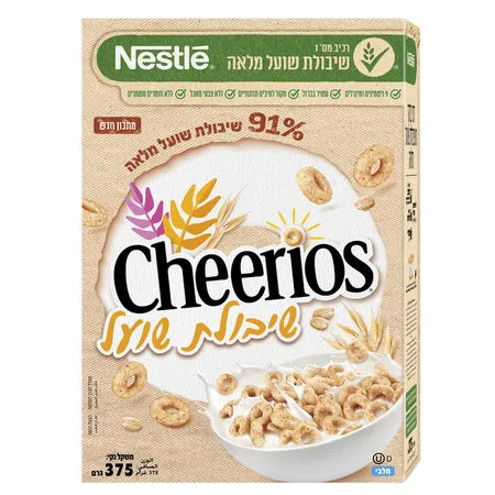 נסטלה | 375 גרם צ'יריוס משיבולת שועל מלאה