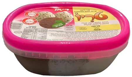 ריאו | 1.8 ליטר גלידה פרווה שוקולד וניל עם פצפוצים שוקולד