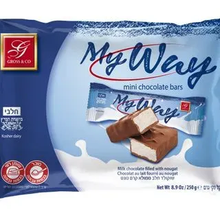 גרוס & קו | 250 גרם מיני שוקולד בטעם שוקולד חלב