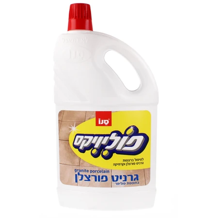 סנו פוליויקס | 2 ליטר נוזל רצפות גרניט פורצלן