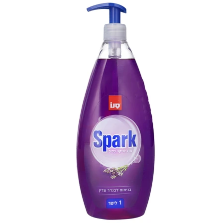 סנו ספארק | 1 ליטר נוזל לניקוי כלים לבנדר