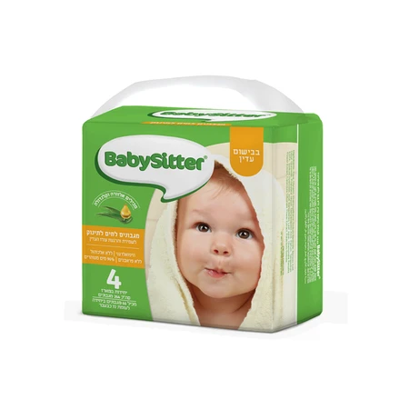 בייבי סיטר | 4×72 יח' מגבונים לחים בבישום עדין