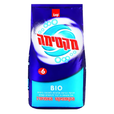 מקסימה | 6 ק''ג אבקה כביסה ביו