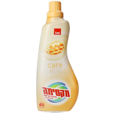 מקסימה | 1 ליטר מרכך כביסה חלב ודבש