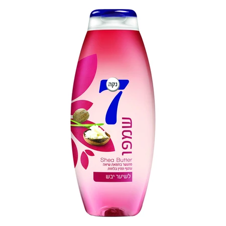 נקה 7 | 750 מ''ל שמפו לשיער יבש פרחים