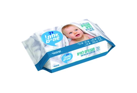 שמאי | 72 יח' מגבונים לחים