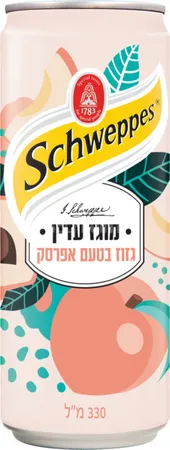 שוופס | 330 מ''ל עדין אפרסק