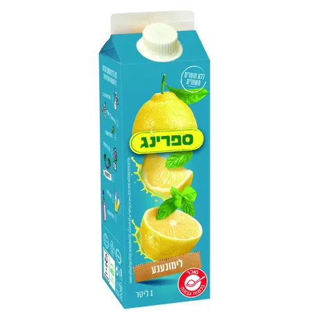 ספרינג | 1 ליטר לימונענע בקרטון