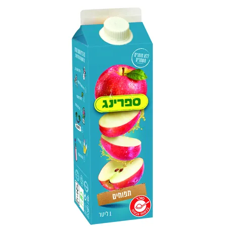 ספרינג | 1 ליטר נקטר תפוחים בקרטון