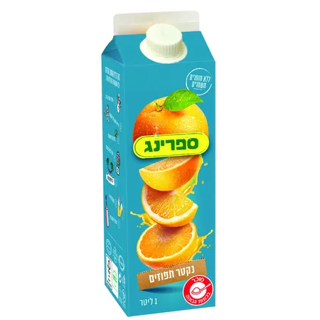 ספרינג | 1 ליטר נקטר תפוזים בקרטון