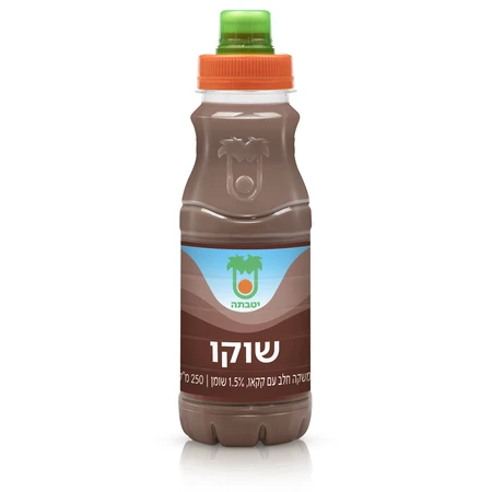 יטבתה | 250 מ''ל שוקו משקה חלב עם קקאו