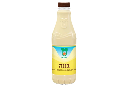 יטבתה | 1 ליטר משקה חלב בטעם בננה